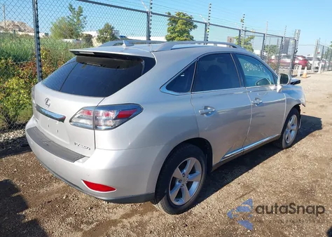 2010 Lexus Rx 350 from USA, damaged, VIN 2T2BK1BA4AC042155